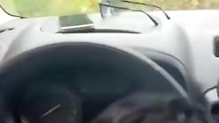 Extreme In The Car, Hot Blowjob, And Lots Of Cum