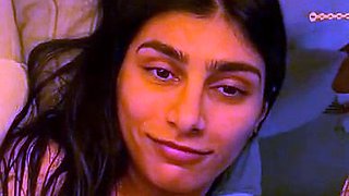 Mia Khalifa Nighttime Nude Routine Sextape Onlyfans Video
