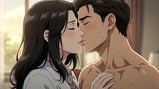 Anime porn, perv doctor, doctor fucks patient