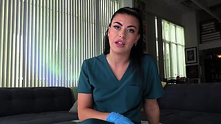 Nurse Gal Ritchies Frustration Turns Into Very Intimate Cure