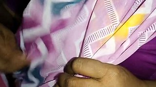 Sexy Tamil Wife Tying Saree Arouses Lust Before Work - Homemade Desi Bhabhi Moaning