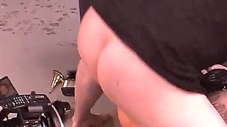 Ggg John Thompson - Tattooed Babe Deepthroats in Wild Gangbang Live Show