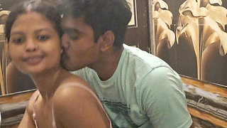 Hardcore with stepsister after finding her alone at home while going to a night party