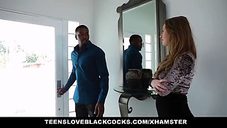 Tlbc - sexy teenager with enormous Ass Fucks Big Black Cock