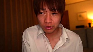 Asian schoolgirl enjoy group sex