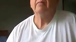 Mature Daddy Strokes His Big Cock on Webcam
