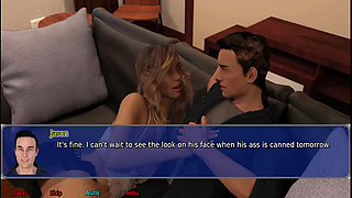 The office wife #24 - Stacy got fucked by the guys at work...Jason fucked stacy in the car and a stranger joined in.