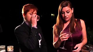 Sexy Redhead Lesbians Licking Each Other's Snatch