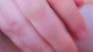 Blonde emo amateur solo masturbation