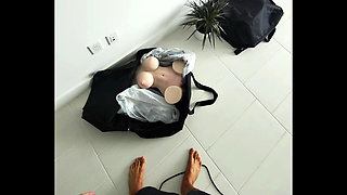 Cleaning Lady Challenged Me to Fuck Both Her and Tantaly