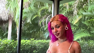 (Behind the Scenes) Petite Teen Bimbo Small Penis Humiliation Sph Laughing at Your Tiny Cock