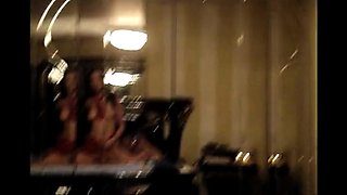 Russian MILF with Big Natural Tits in Homemade POV Blowjob V