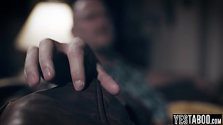 Hairy innocent teen catfished and fucked by horny mature teacher