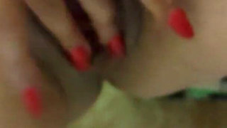 A Hot Brunette Pees in the Bathtub