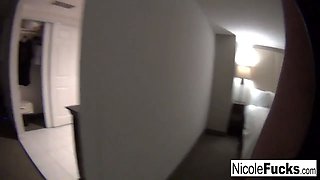 Nicole Aniston films Hot red-head Tana before making her cum