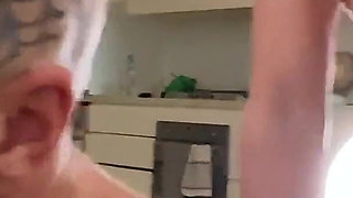 Bald Aussie PAWG Amber Wilde Anal Sex