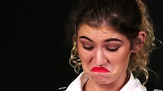 Office CFNM sluts giving BJ to pathetic