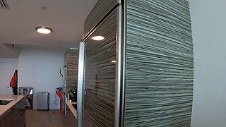 Big Booty Latina fucks sisters boyfriend