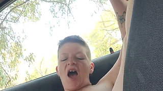 Squirting Car Play, Almost Busted