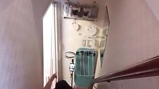 SSBBW struggling up stairs