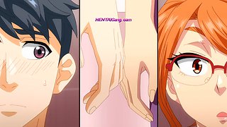 Shy anime wife melts for her husband’s thick shaft and begs for deep sticky finish