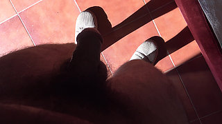 My Stepson Begged Me to Spread My Hairy Pussy for Him