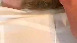 Called a cute doctor at home and cum in her anus