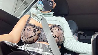 car vaccination black bra
