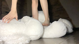 Big Plushie Crushing and Tramplimg