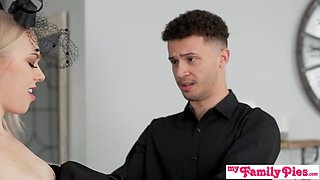 Demanding Stepsis Braylin Bailey Turns Funeral Apparel into Seduction Trap