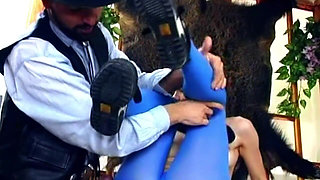 Piss Drenched Mature Slut Pounded on Restaurant Table