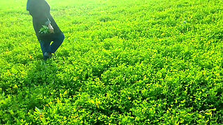 Khet kheton mein gand Marne Laga upar se Koi aaega FIR chhod Diya