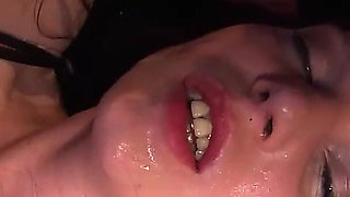 Wild Ggg Blowbang: Blonde & Brunette Sluts Get Their Faces Drenched in Cum