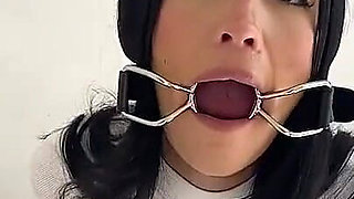 Tatti Got Ring-gagged, Spider-gagged, and Handcuffed! 720p)(discounted)