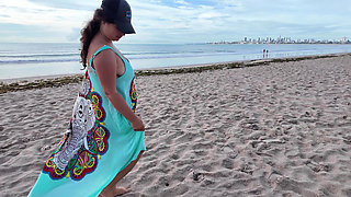 I Asked My Stepson to Give Me a Back Massage on the Beach, but He Turned Out to Be a Real Brat...