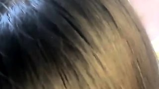 Great close up in japanese teen blowjob pov