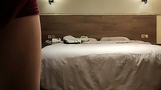Emo teen on solo webcam masturbation