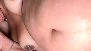A Horny Older Woman Having Sex with Two Men That Her Cuckolded, Husband Brought Home