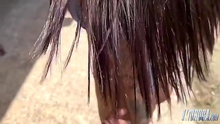 Valentino Roca And Tabatha Lust - I Find A Beautiful Fit Girl On The Beach And Fuck Her Tight Pussy