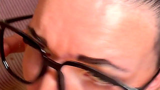 Extrem Wet Smoking Blowjob with Cum Surprise