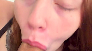 Single Mom Sucks My Cock and Shows Her Big Tits!!