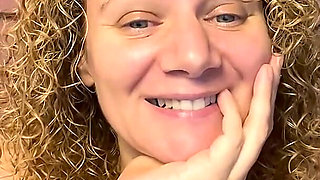 Close-up of Merce Masturbating in a Chair, Horny as Fuck