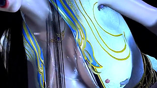 3D Hot Asian Slut Cosplay Model Cheating with Big Dick