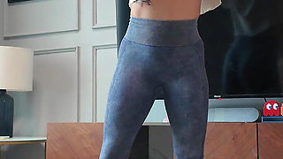 Fit Workout Continue with Rought Anal Orgasms by Huge Dildo and Ass Fisting