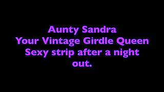 Vgq20 Aunty Sandra Layered and Stripping