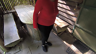 Very Hard Tit Slapping in the Hut