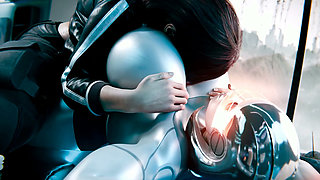 Femshep & Futa Edi - Robot Titfuck, Squirt & Creampie 3D