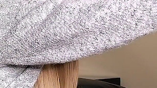 Leashed Ashtray Slave - Sniff My Stinky Socks & Lick My Feet