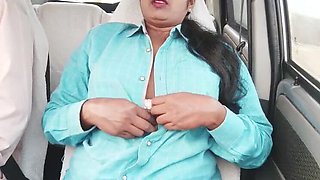Telugu Step Daughter Dirty Talk in Car Sex Video