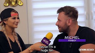 Bums Besuch - Josy Black Enjoys Interracial Fuck With Amateur 1 - Josy Black